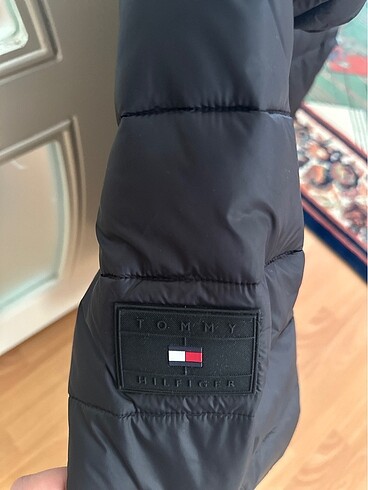 s Beden siyah Renk Orijinal Tommy Hilfiger Siyah Erkek Mont