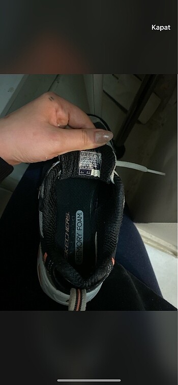 37,5 Beden siyah Renk Skechers dlite