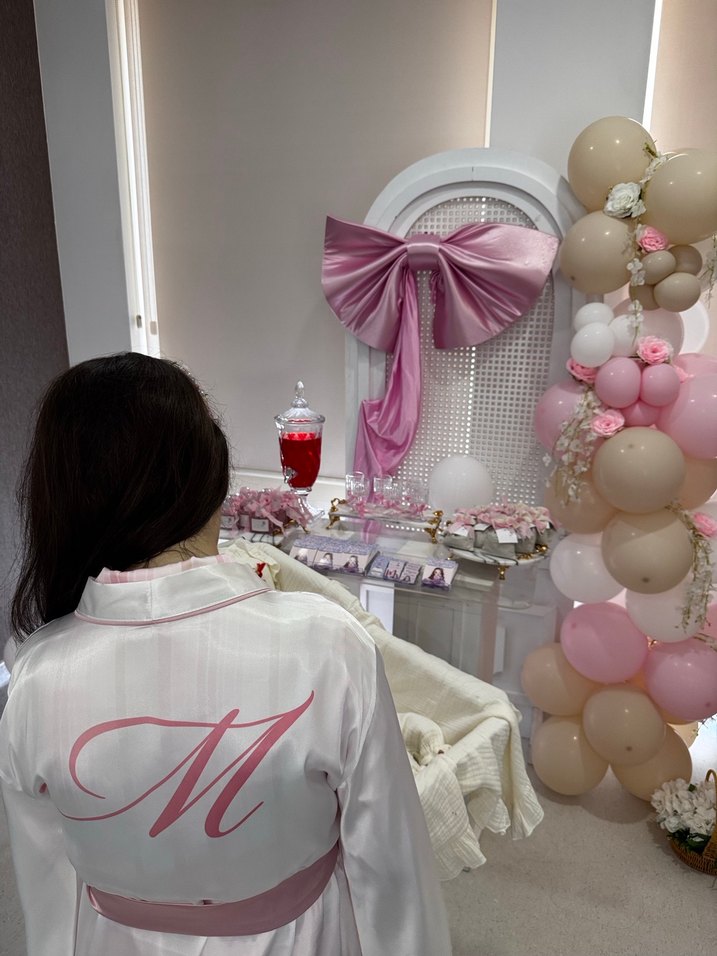 BEYAZ YARASA KOL PUDRA BİYELİ KİMONO - Görsel 4