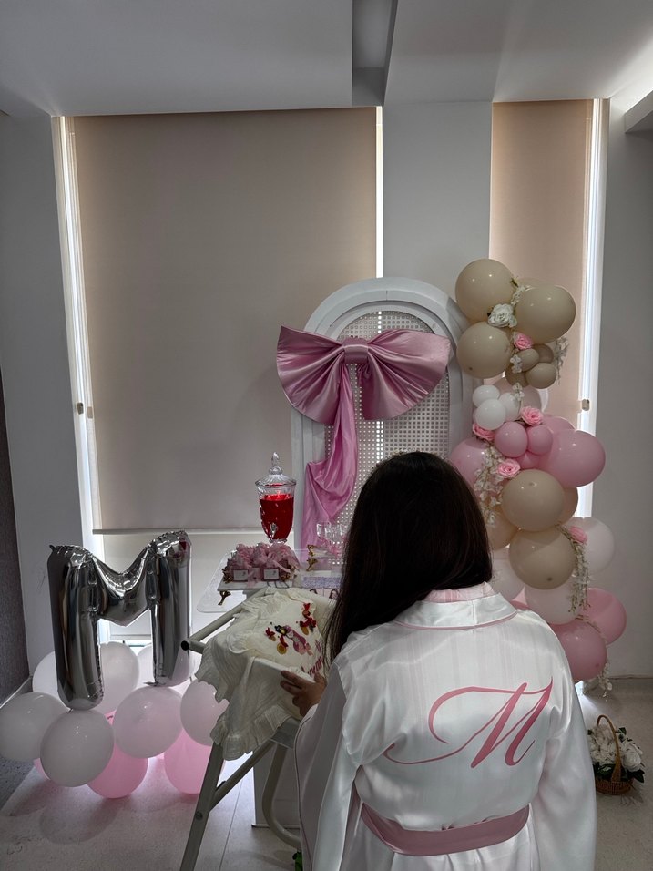 BEYAZ YARASA KOL PUDRA BİYELİ KİMONO - Görsel 5