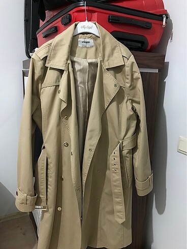 xl Beden camel Renk Trençkot