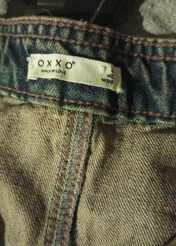 Kadın Geniş Kesim Midi Kot Pantolon - Görsel 3