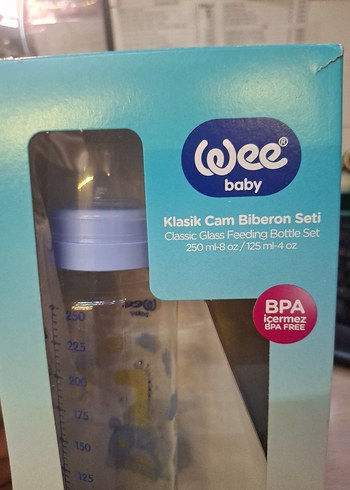 Wee Baby 0-6 Ay Klasik Cam Biberon tekli - Görsel 2