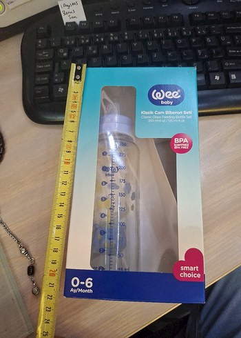 Wee Baby 0-6 Ay Klasik Cam Biberon tekli - Görsel 3