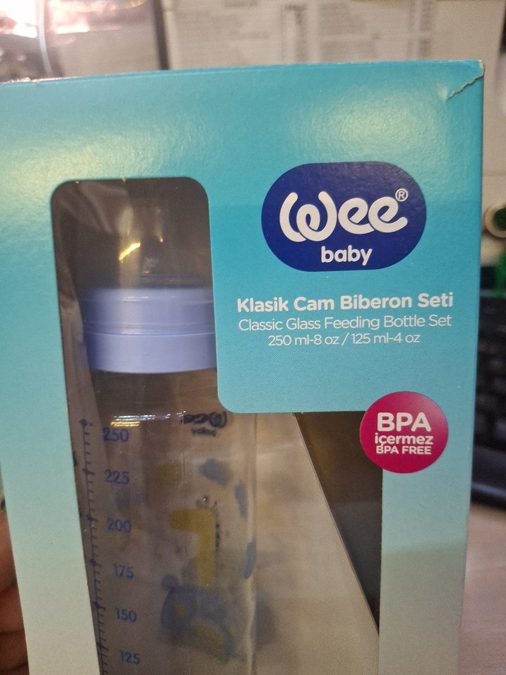 Wee Baby 0-6 Ay Klasik Cam Biberon tekli - Görsel 2