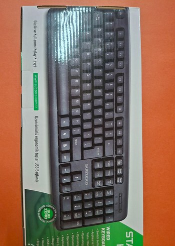 SUBSERO Standart Siyah Klavye - Görsel 5