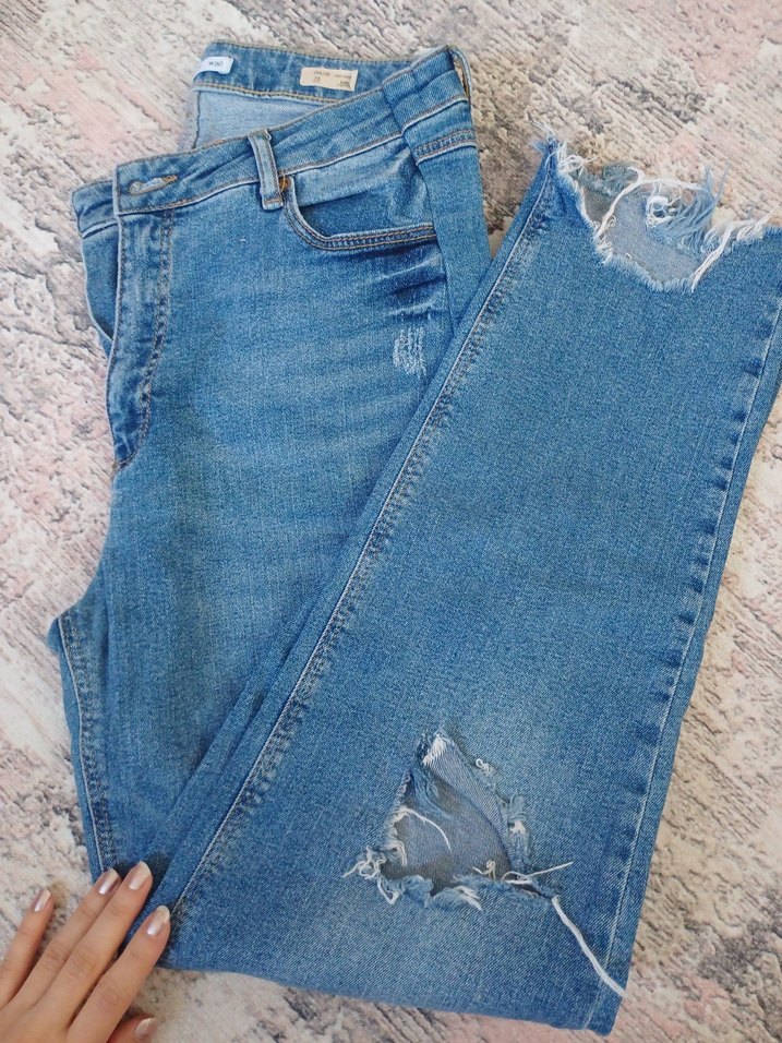 oxxo Denim Normal Paça Kot Pantolon - Görsel 4