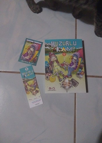 Huzurlu Kamp - manga cilt 1