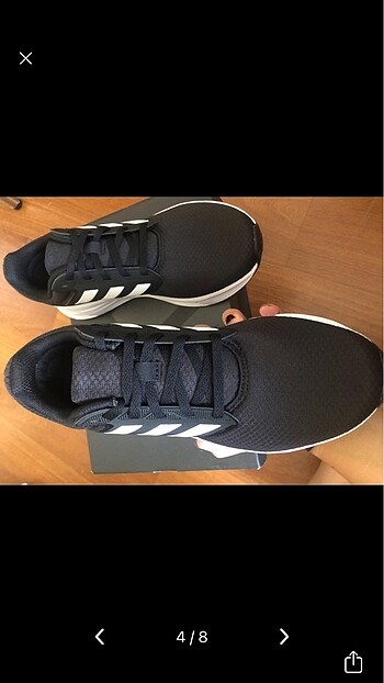 42 Beden siyah Renk Adidas 42 numara Sıfır hiç kullanılmadı