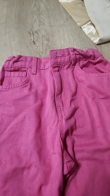 Pembe kiz cocuk pantalon