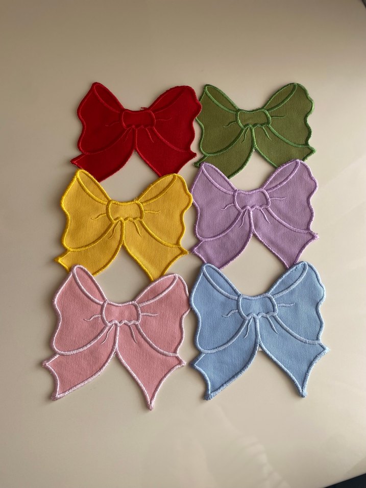 Renkli fiyonk sunum peçetesi - Görsel 4