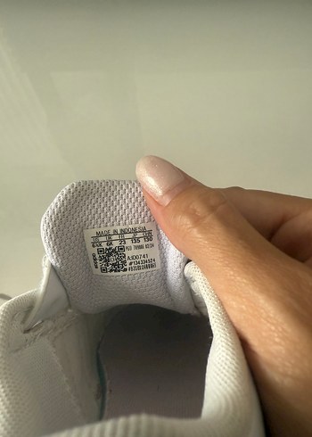 23 Beden pembe Renk Adidas Kız Çocuk Pembe Cırtlı Spor Ayakkabı