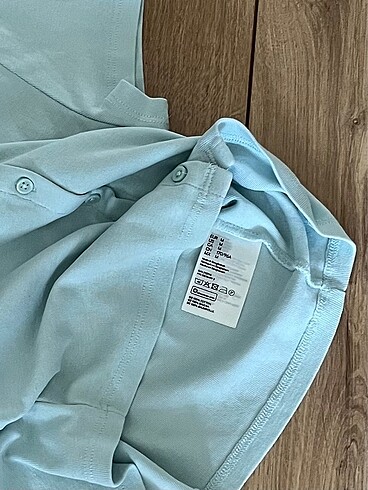 m Beden turkuaz Renk H&M Kısa Tshirt/Hırka