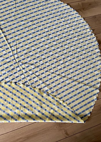 Jakarlı Dertsiz Yuvarlak Masa Örtüsü - Görsel 6