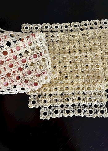 Dantel Elişi 5 Parça Oda Takımı - Görsel 2