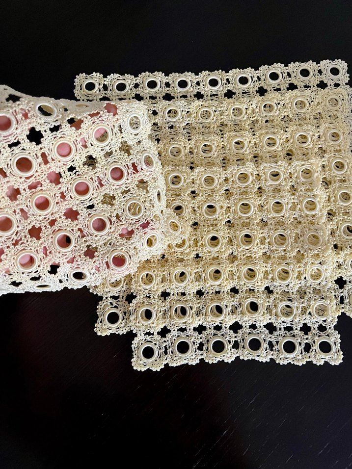 Dantel Elişi 5 Parça Oda Takımı - Görsel 2