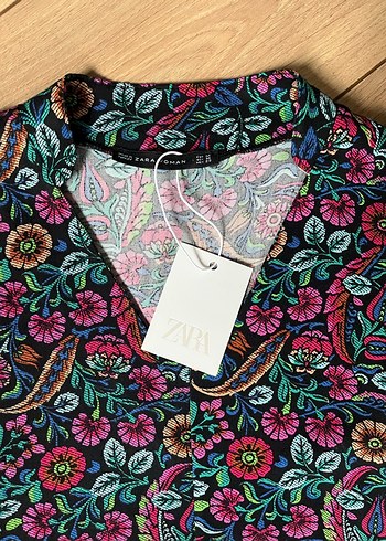 ZARA Bohem Elbise - Görsel 3