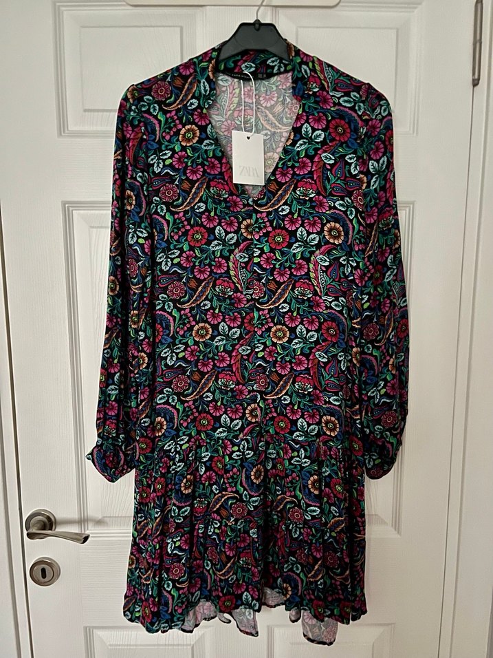 ZARA Bohem Elbise - Görsel 4