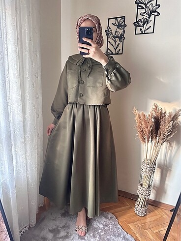 Gabardin Etek Takım