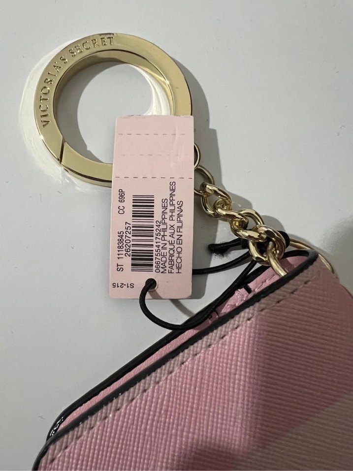 Victoria's Secret Pembe Fermuarlı Kadın Cüzdanı - Görsel 2