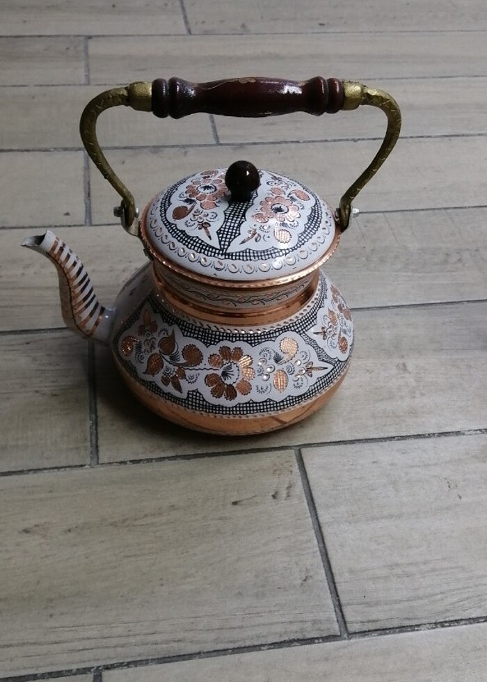 Erzincan bakırı çaydanlıklar - Görsel 2