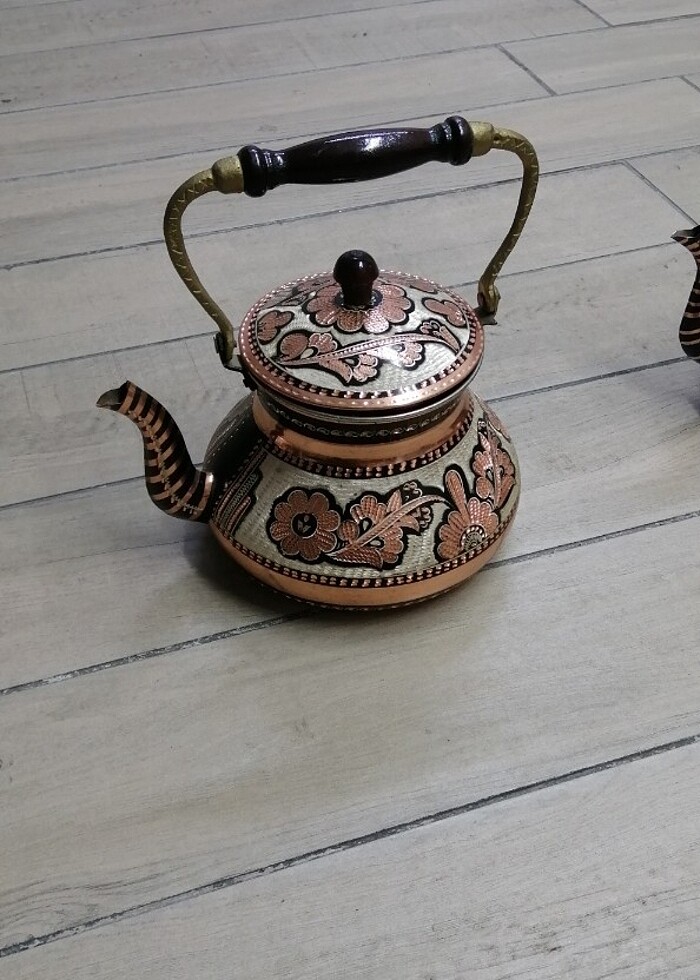 Erzincan bakırı çaydanlıklar - Görsel 3
