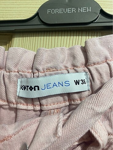 Koton Koton Jeans 36 beden pembe kot şort