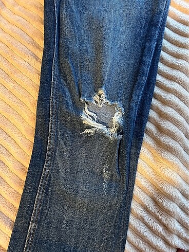 34 Beden lacivert Renk Zara Yüksek Bel Jean
