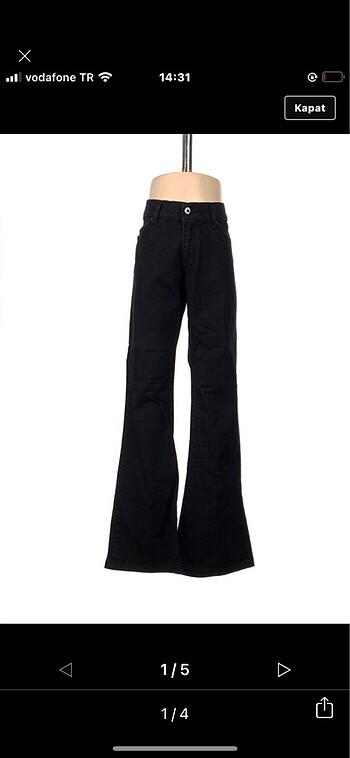 ZARA BASIC ORTA BEL ISPANYOL PANTOLON