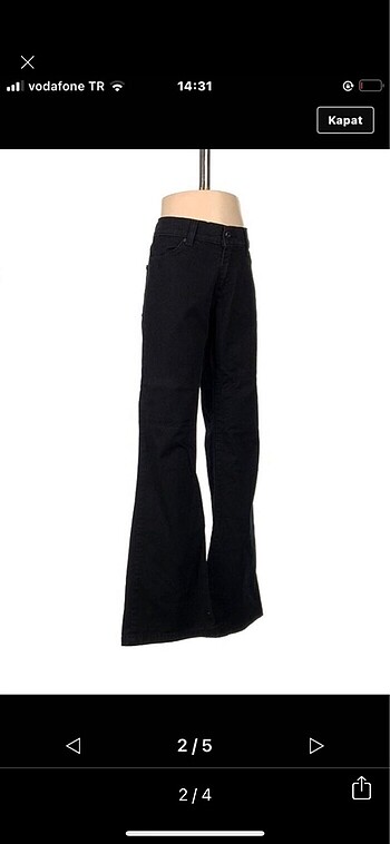 Zara ZARA BASIC ORTA BEL ISPANYOL PANTOLON