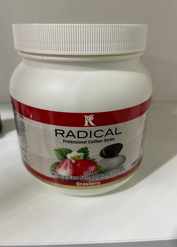 Radical Çilek Aromalı manikür pedikür tozu - Görsel 2