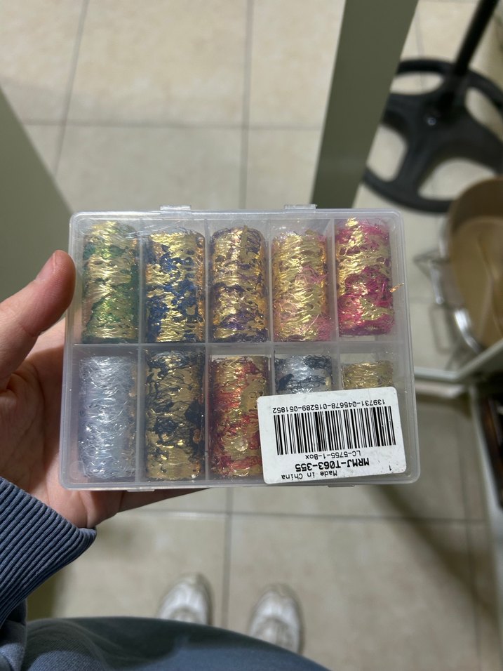 Çok Renkli Tırnak Süsleri Seti - Görsel 2