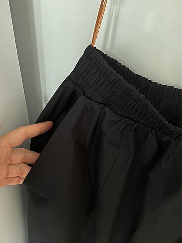 universal Beden siyah Renk Tesettür Gabardin Siyah Etek
