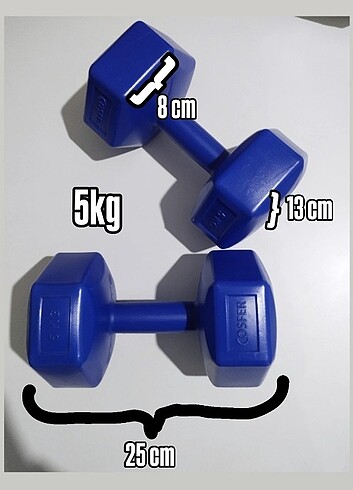 2x5kg Dambıl 