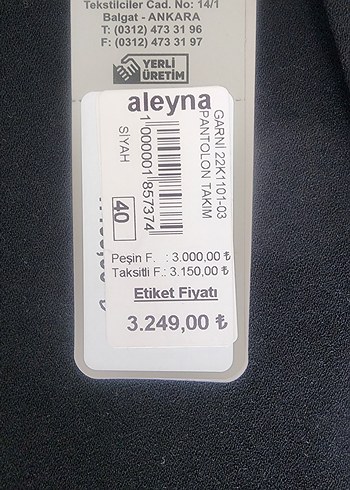 Siyah Kadın ikili takım - Görsel 7