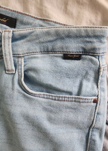 Mavi Normal Boy Denim Kadın Jean - Görsel 6