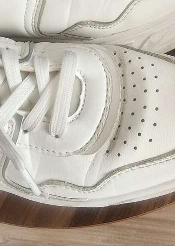 us polo assn beyaz Kadın Platform Spor Ayakkabı - Görsel 5