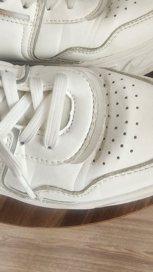 us polo assn beyaz Kadın Platform Spor Ayakkabı - Görsel 5