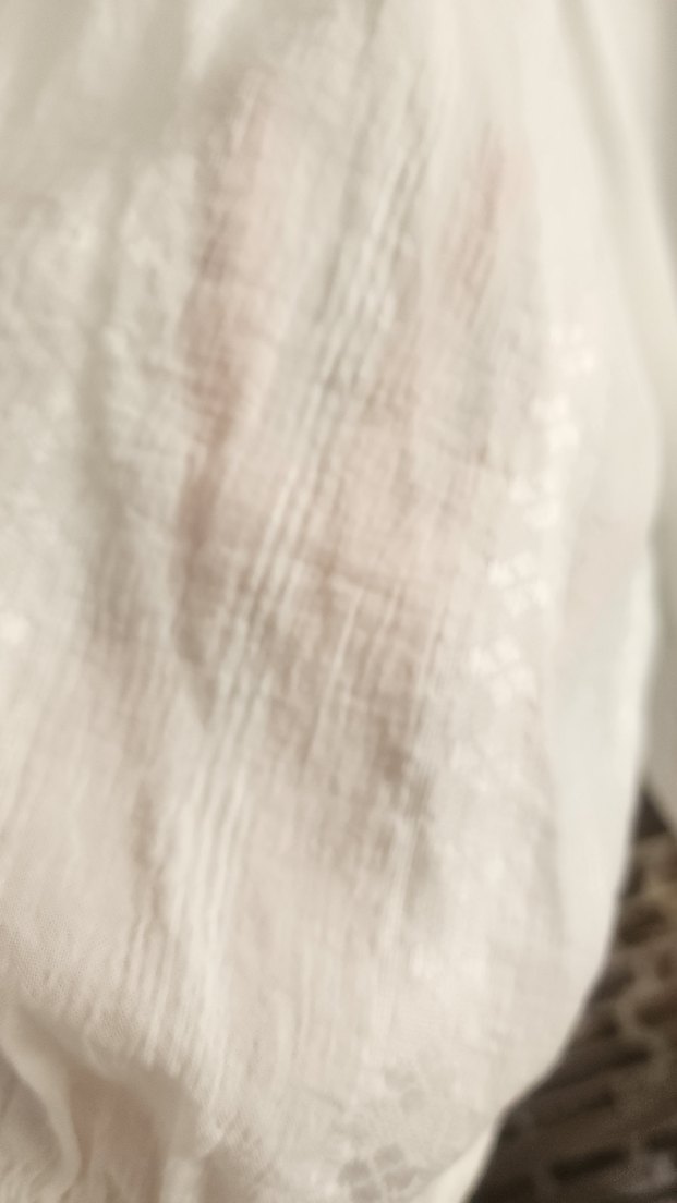 Bohem Tarzı Beyaz Keten V Yaka Gömlek - Görsel 4