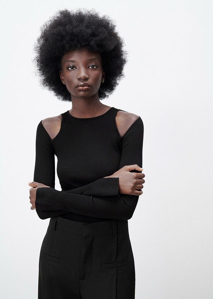 Zara triko kazak - Görsel 5