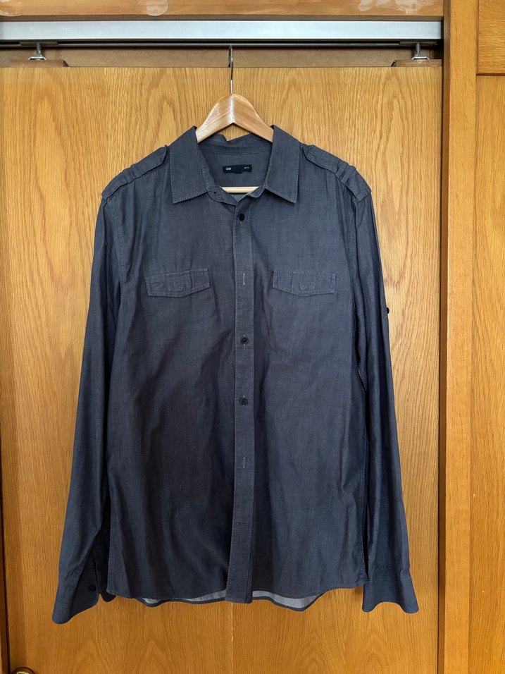 GAP Pamuklu Spor Tarz Gomlek - Görsel 2