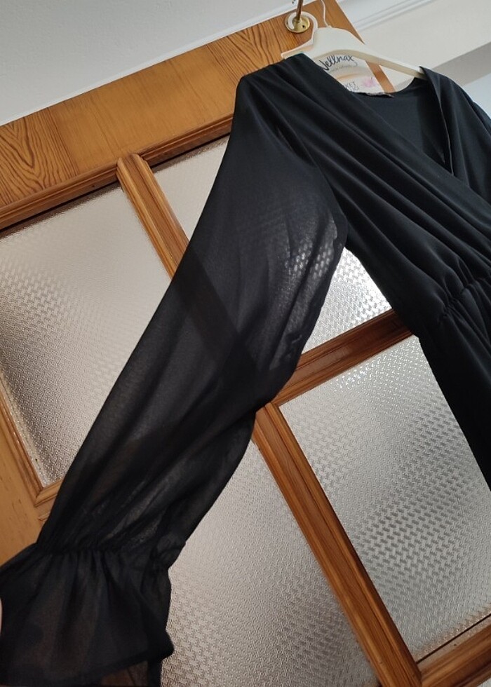 Siyah elbise - Görsel 2