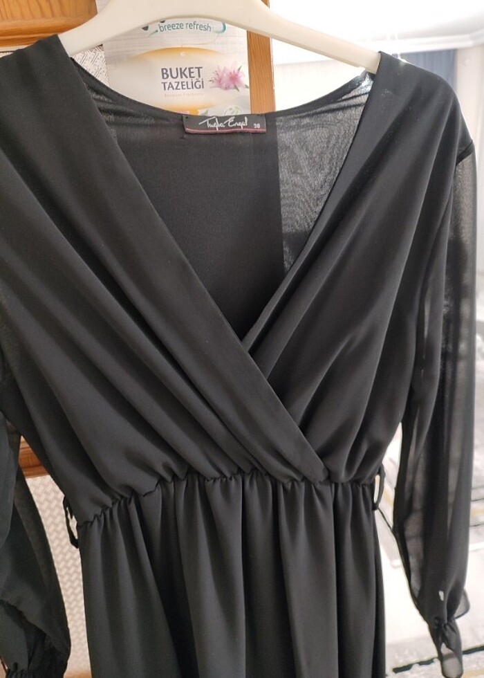 Siyah elbise - Görsel 3
