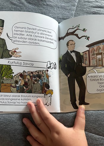 Mavisel yener Atatürkü tanıyalım çocuk kitabı - Görsel 3