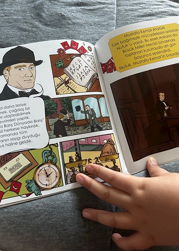 Mavisel yener Atatürkü tanıyalım çocuk kitabı - Görsel 4