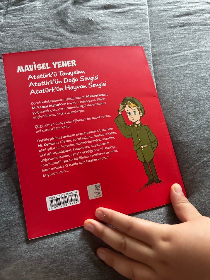 Mavisel yener Atatürkü tanıyalım çocuk kitabı - Görsel 5