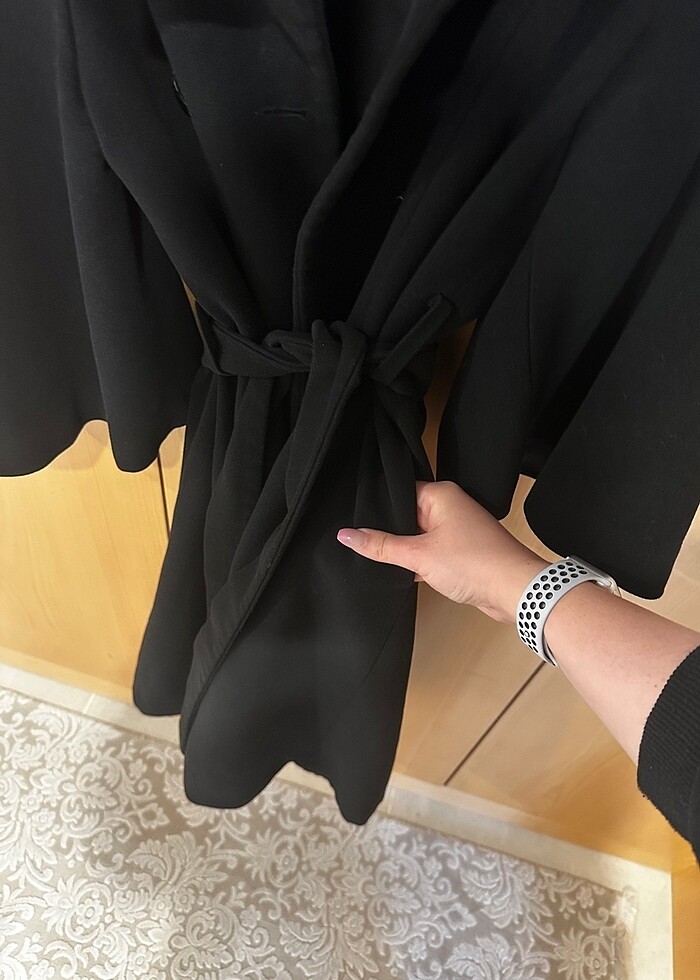 Setrems marka yarasa kollu kaşe kaban - Görsel 4