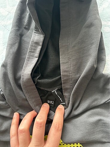 Defacto fit sportswear marka sweatshirt hoodie (kapşol) - Görsel 5