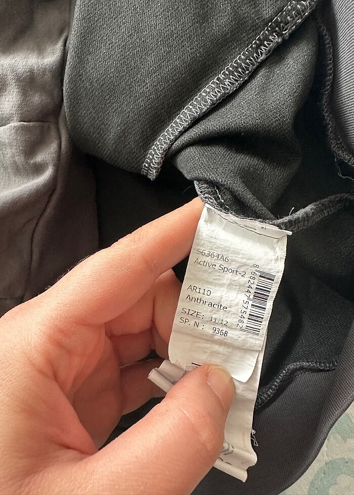 Defacto fit sportswear marka sweatshirt hoodie (kapşol) - Görsel 3