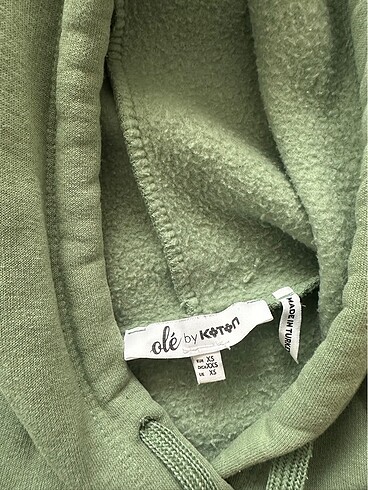 Koton XS beden sweatshirt hoodie (kapşol) - Görsel 3